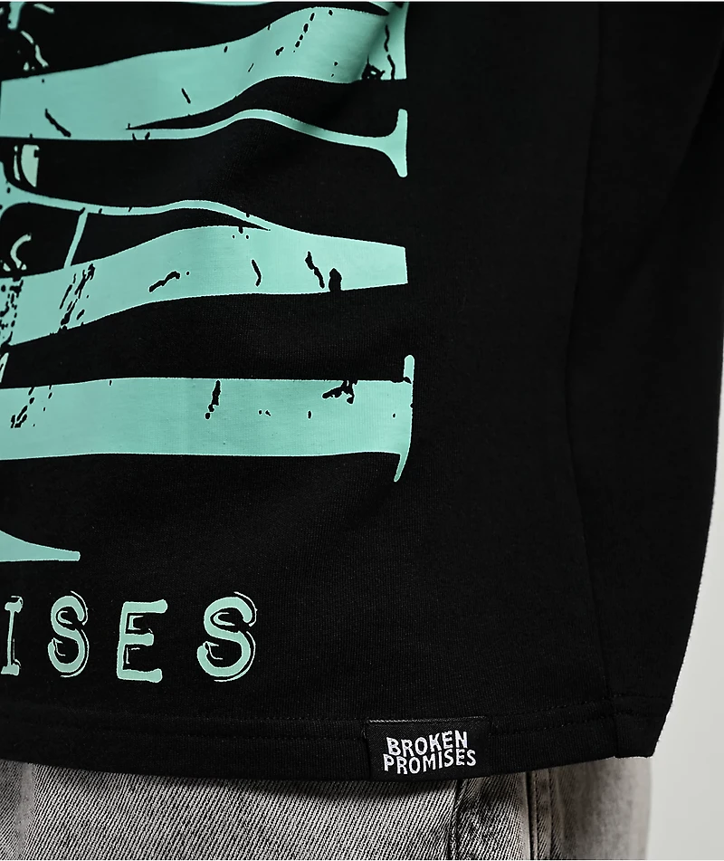 Broken Promises Vitalized Black T-Shirt