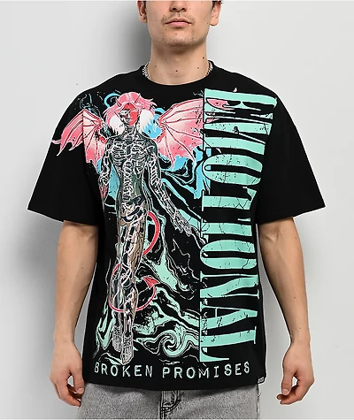 Broken Promises Vitalized Black T-Shirt