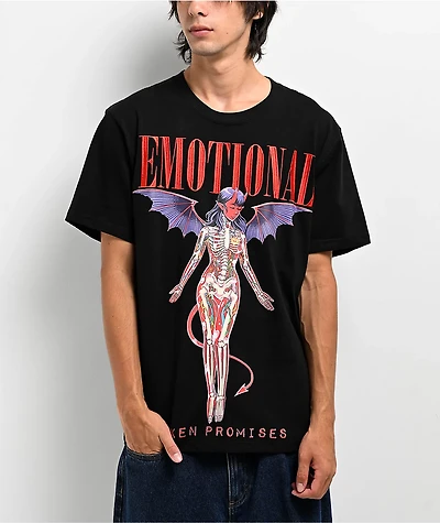 Broken Promises Vitals Black T-Shirt
