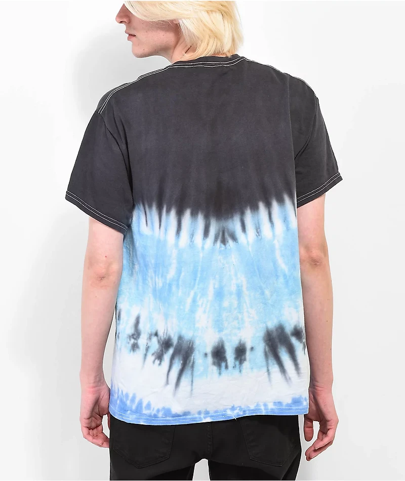 Broken Promises Warrior Blue Tie Dye T-Shirt