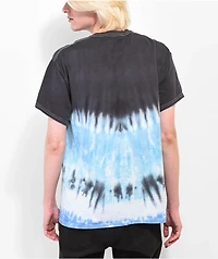 Broken Promises Warrior Blue Tie Dye T-Shirt