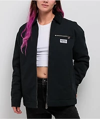 Broken Promises Wasted Love Black Work Jacket
