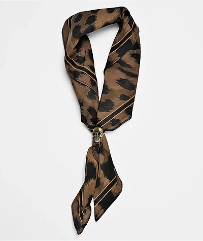 Broken Promises Wild Youth Leopard Bandana Necklace