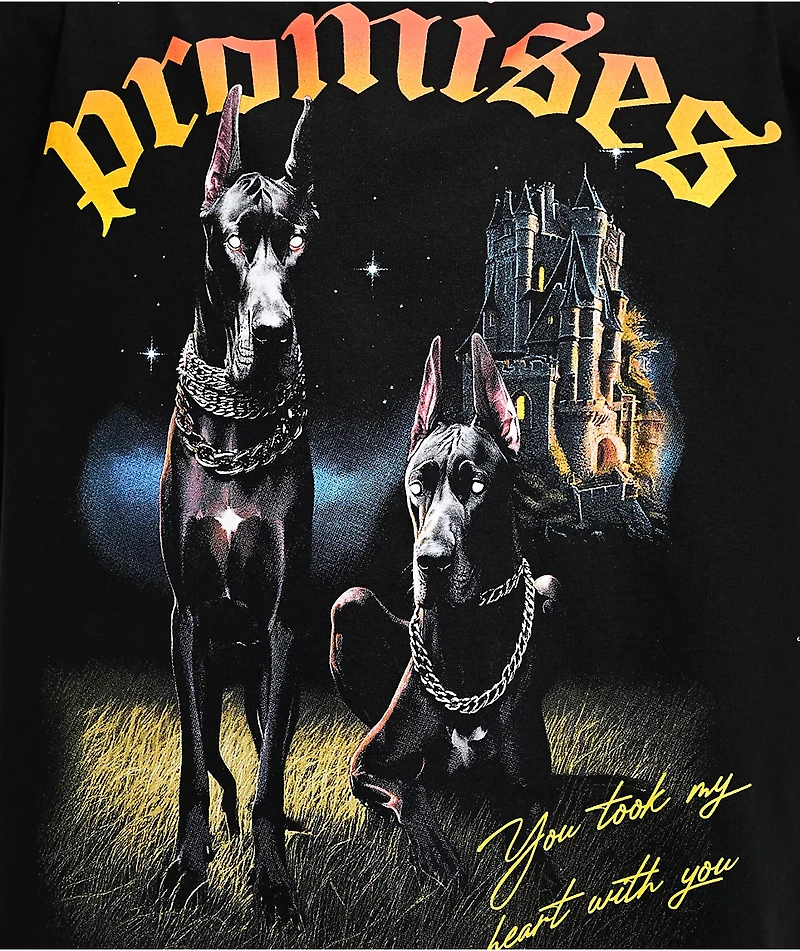 Broken Promises Wilderness Black T-Shirt