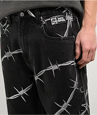 Broken Promises Wired Black Denim Jeans