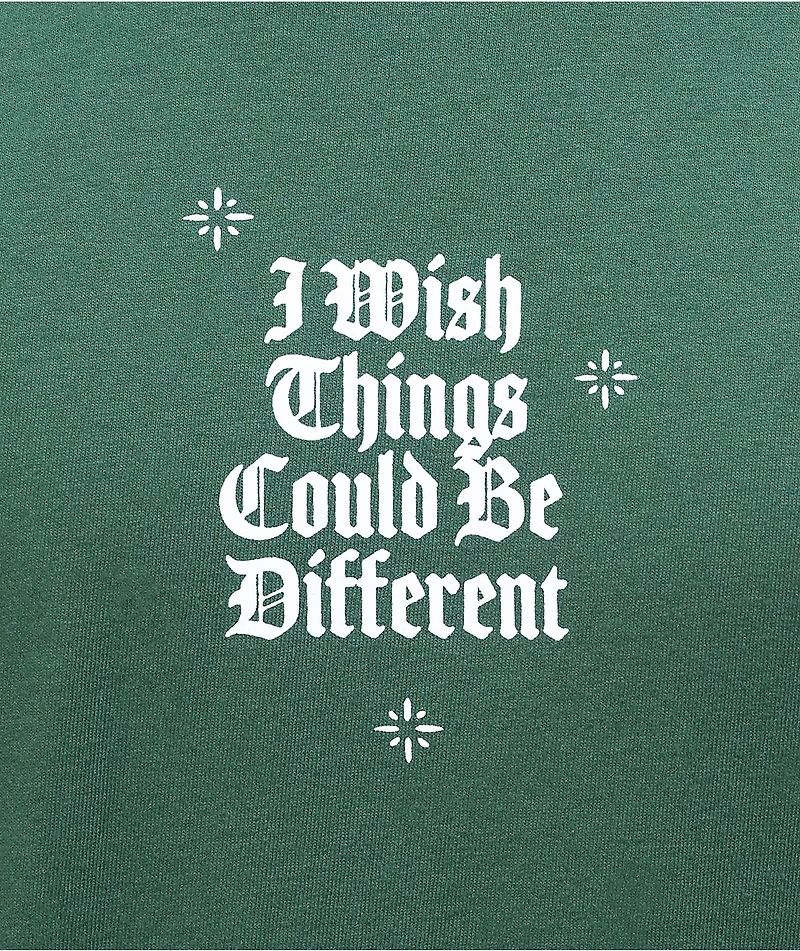 Broken Promises Wishful Thinking Green T-Shirt