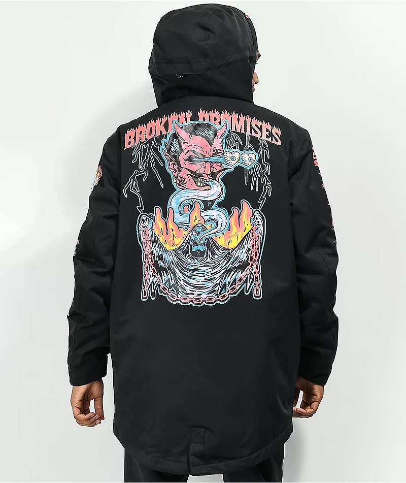 Broken Promises Worst Me 10k Snowboard Jacket
