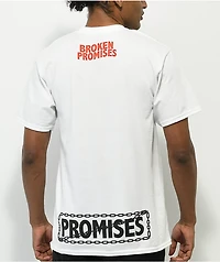 Broken Promises x Death Note Light White T-Shirt