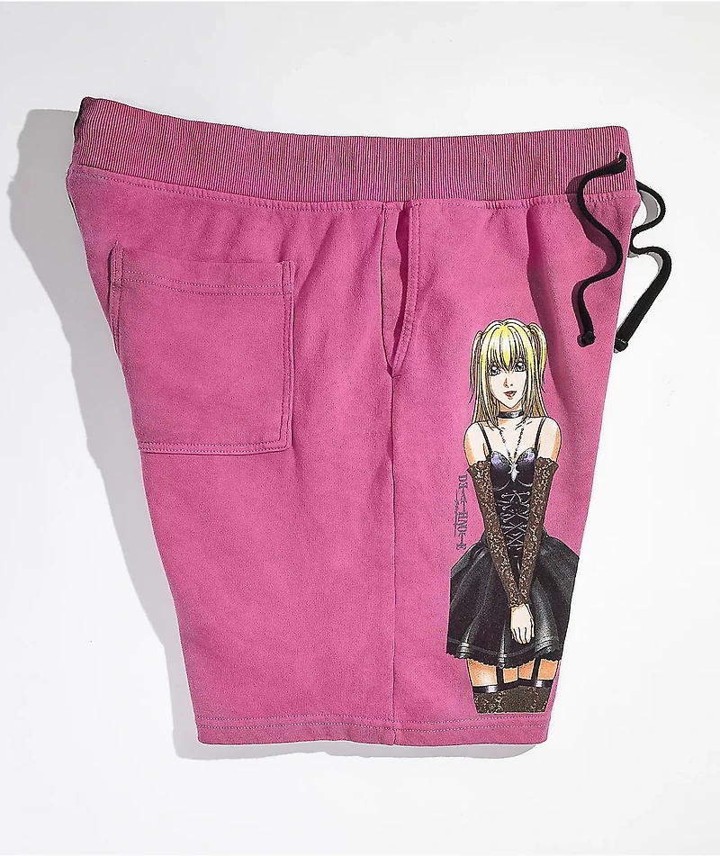 Broken Promises x Death Note Misa Split Tie Dye Sweat Shorts