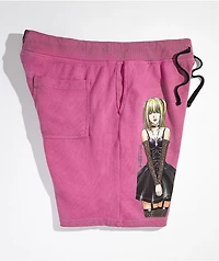 Broken Promises x Death Note Misa Split Tie Dye Sweat Shorts