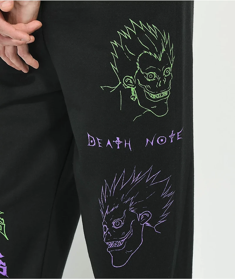 Broken Promises x Death Note Ryuk Black Sweatpants