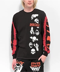 Broken Promises x Dracula Vampire Forever Black Long Sleeve T-Shirt