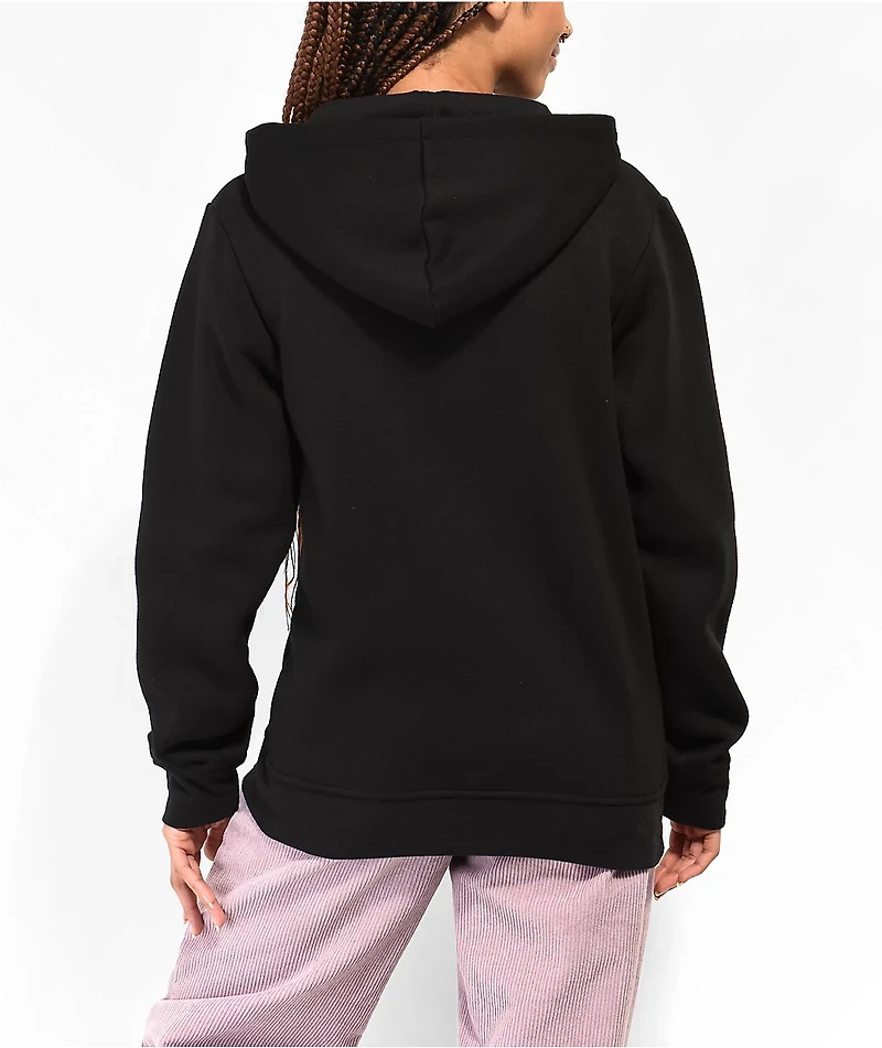 Broken Promises x Happy Bunny Call You Black Zip Hoodie