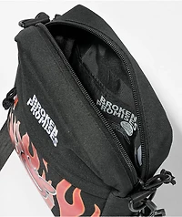 Broken Promises x Happy Bunny I'm Bad Black Crossbody Bag