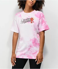 Broken Promises x Hot Stuff Casper Burst My Bubble Pink Tie Dye T-Shirt