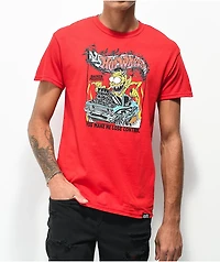 Broken Promises x Hot Wheels Control Red T-Shirt