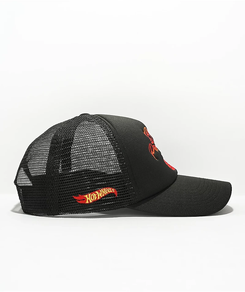 Broken Promises x Hot Wheels Low Key Black Trucker Hat