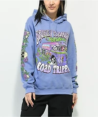 Broken Promises x Hot Wheels Road Trippin Purple Hoodie