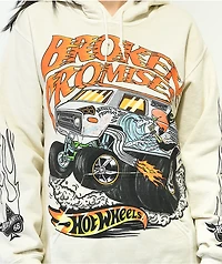 Broken Promises x Hot Wheels See You Again Natural Hoodie