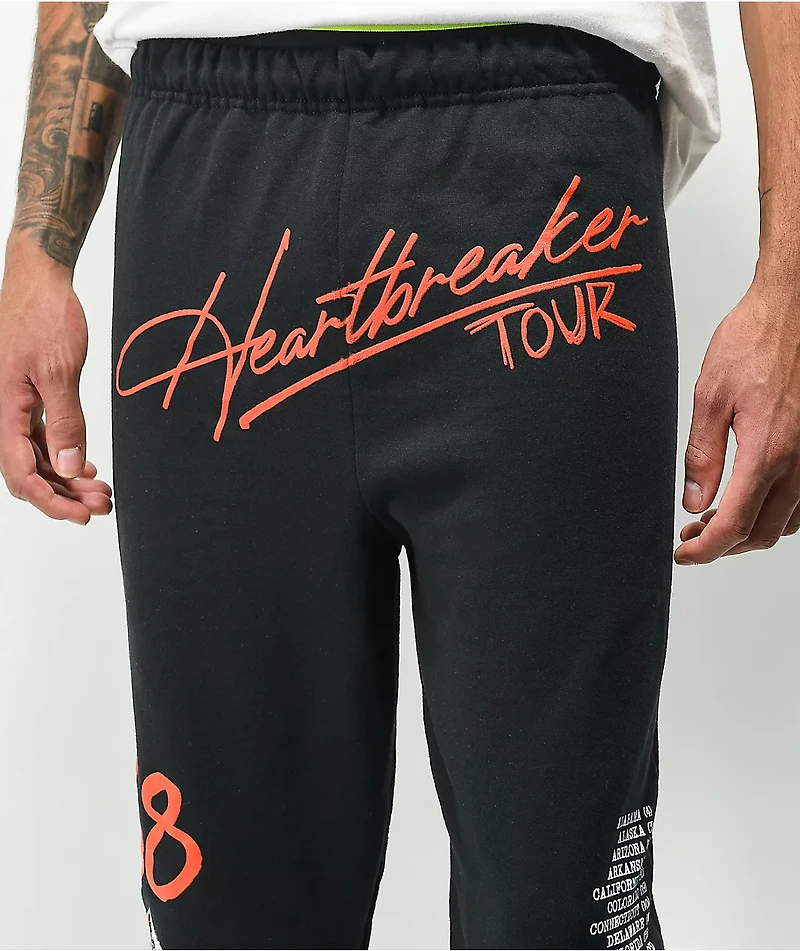 Broken Promises x Hot Wheels Tour Black Sweatpants