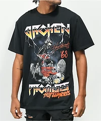 Broken Promises x Hot Wheels Tour Black T-Shirt