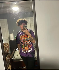Broken Promises x Hot Wheels Track Purple Tie Dye T-Shirt