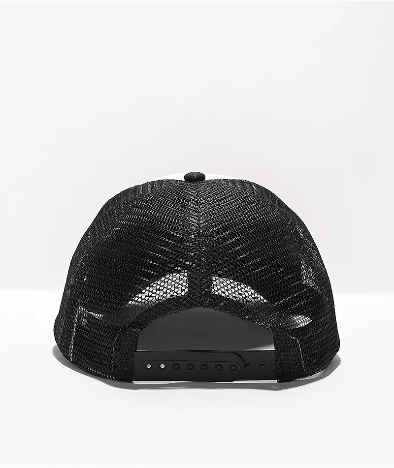 Broken Promises x Hot Wheels We're Finished Black & White Trucker Hat