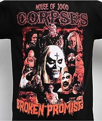Broken Promises x House Of 1000 Corpses Crewcify Black T-Shirt