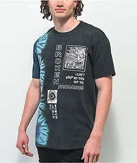 Broken Promises x Junji Ito Eyes Off You Black Tie Dye T-Shirt