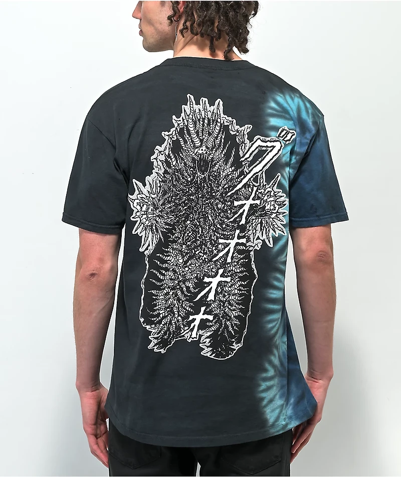 Broken Promises x Junji Ito Eyes Off You Black Tie Dye T-Shirt