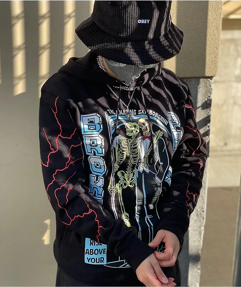 Broken Promises x Samborghini Assistant Black Hoodie