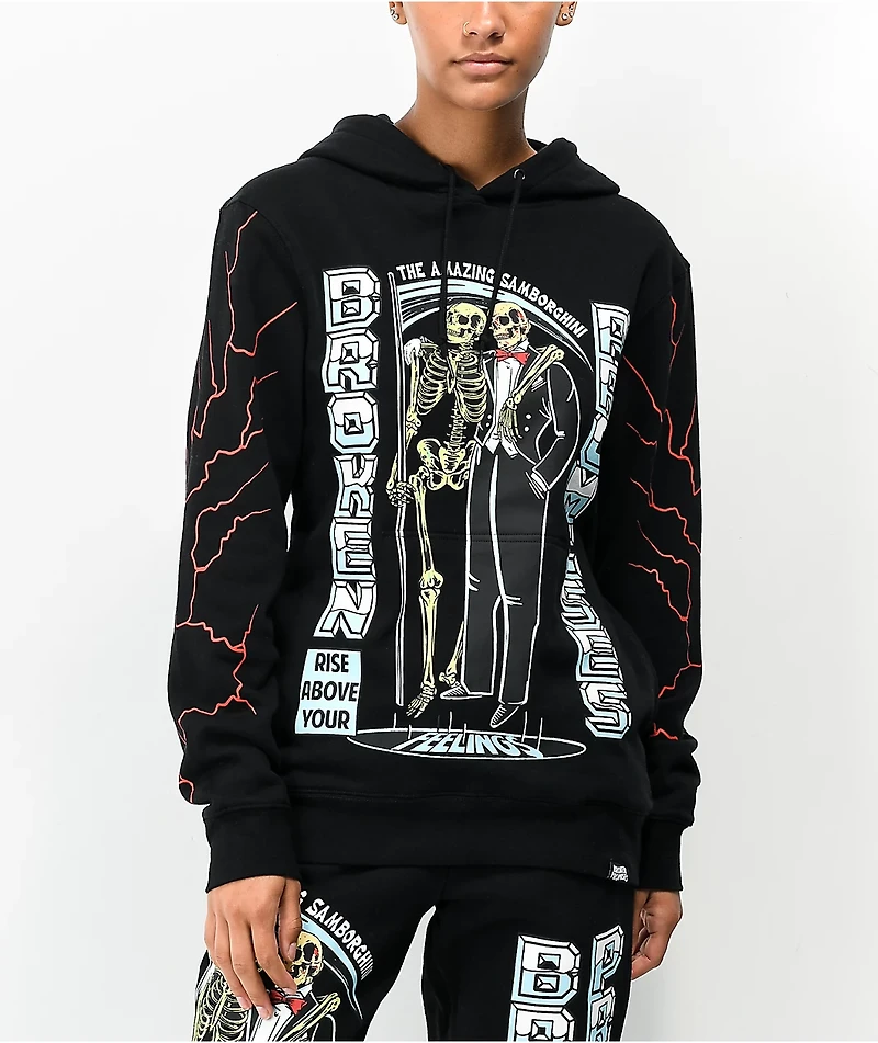 Broken Promises x Samborghini Assistant Black Hoodie