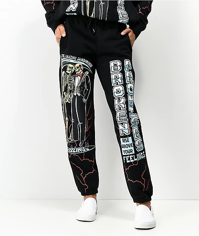 Broken Promises x Samborghini Assistant Black Sweatpants