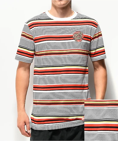 Broken Promises x Santa Cruz Screaming Stripe T-Shirt
