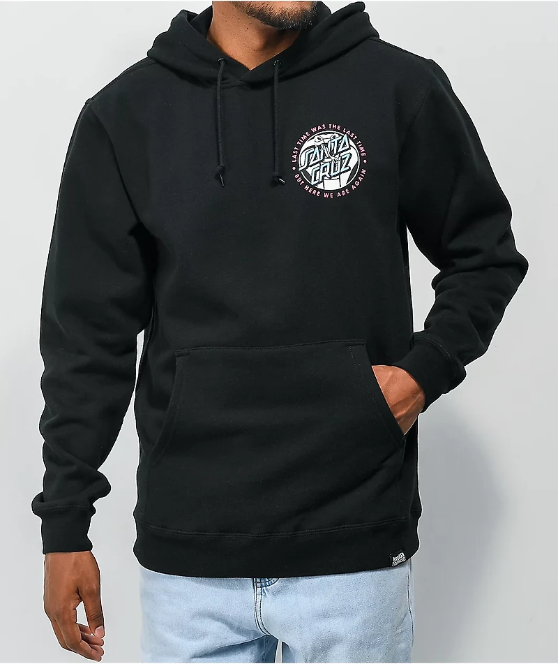 Broken Promises x Santa Cruz Smother Black Hoodie
