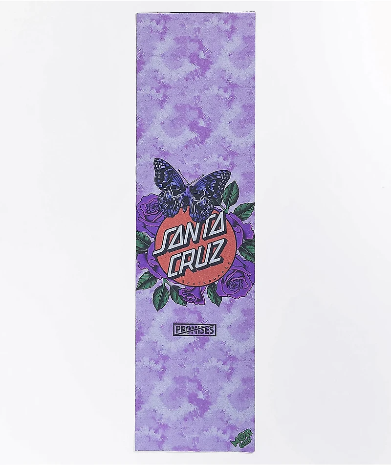 Broken Promises x Santa Cruz x Mob Flutter Grip Tape