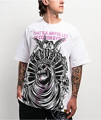 Broken Promises x That's A Awful Lot Of Cough Syrup Crying Dove White T-Shirt