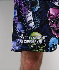 Broken Promises x That's A Awful Lot Of Cough Syrup Drank Mesh Shorts