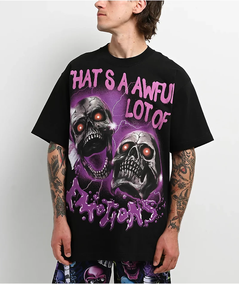 Broken Promises x That's A Awful Lot Of Cough Syrup Spilled Emotions Black T-Shirt