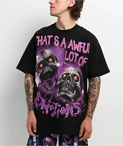 Broken Promises x That's A Awful Lot Of Cough Syrup Spilled Emotions Black T-Shirt