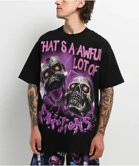 Broken Promises x That's A Awful Lot Of Cough Syrup Spilled Emotions Black T-Shirt