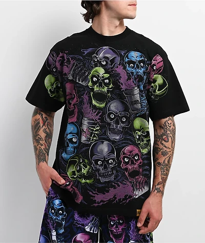 Broken Promises x That's A Awful Lot Of Cough Syrup Spilt Drank Black T-Shirt