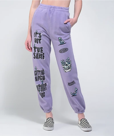 Broken Promises x Your Highness Magic Mushrooms Sweatpants