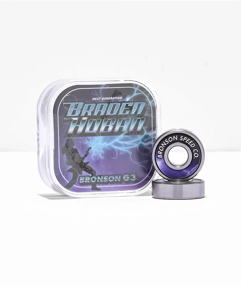 Bronson Braden Hoban Pro G3 Skateboard Bearings