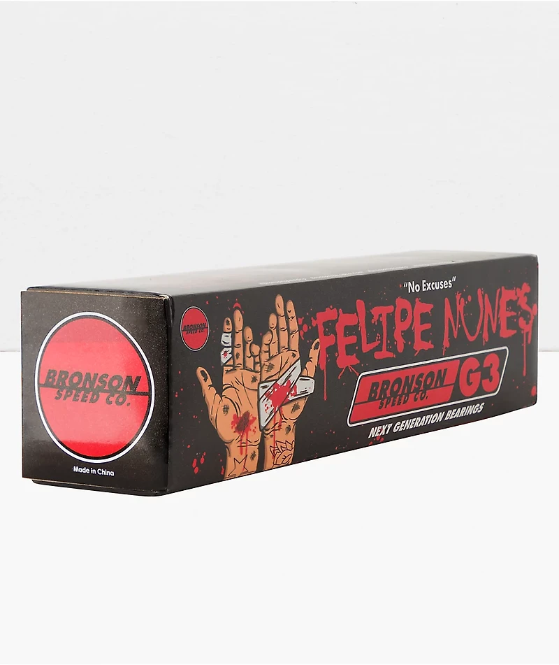 Bronson Felipe Nunes Pro G3 Skateboard Bearings