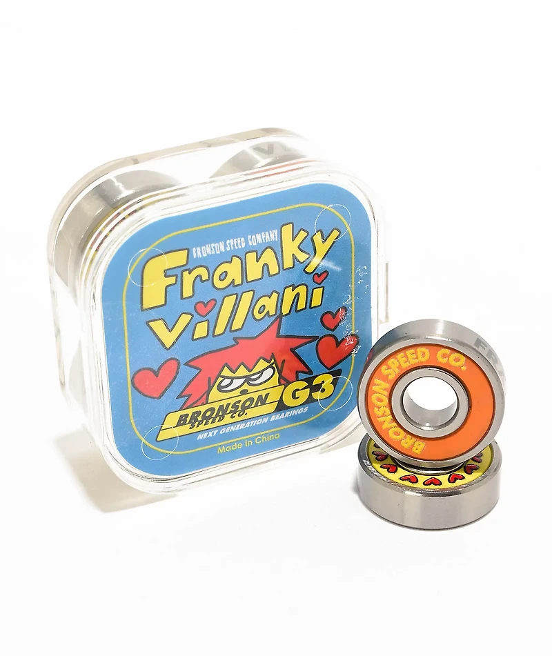 Bronson Franky Villani Pro G3 Skateboard Bearings