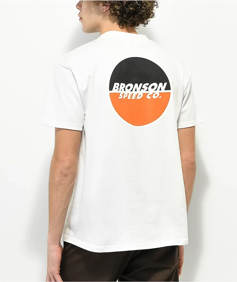 Bronson Logo White T-Shirt