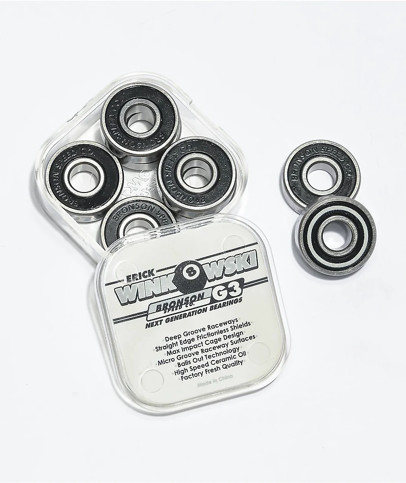 Bronson Winkowski G3 Skateboard Bearings