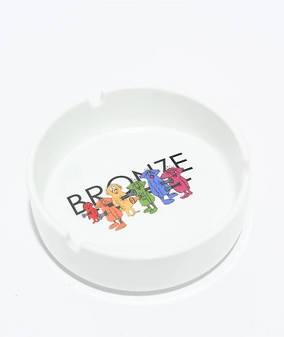 Bronze 56K Bolt Boys White Ashtray