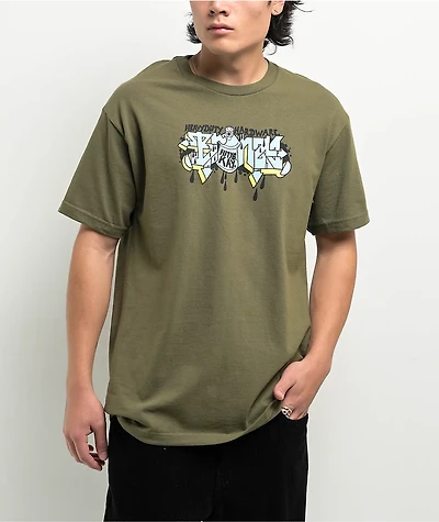 Bronze 56K Heavy Duty Green T-Shirt